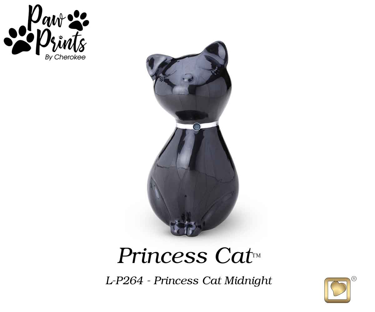Princess Cat Urn Cherokee Pet Memorials