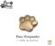 Loveurns Paw kpsake brush brass