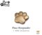 Loveurns Paw kpsake brush brass